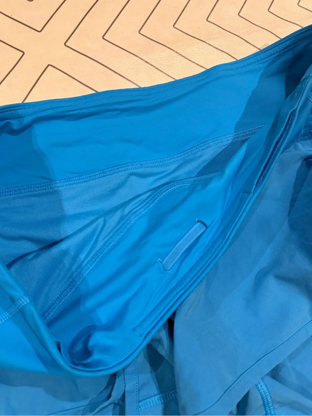 Lululemon Bright Blue Speed Shorts